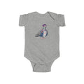 Customizable Koreatown NYC Pigeon Baby Onesie | New Yorker Reveal Infant Bodysuit