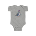 Customizable Koreatown NYC Pigeon Baby Onesie | New Yorker Reveal Infant Bodysuit