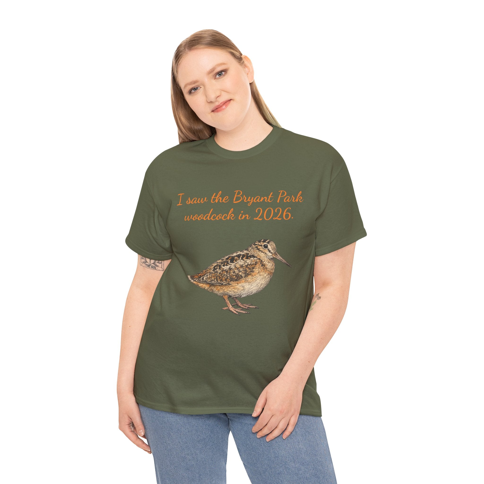 Bryant Park American Woodcock T-Shirt   NYC Gift Tee