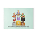 My Nana Makes The Best Corned Beef Glass Cutting Board | Irish Grandma Cooking Competition Kitchen Decor