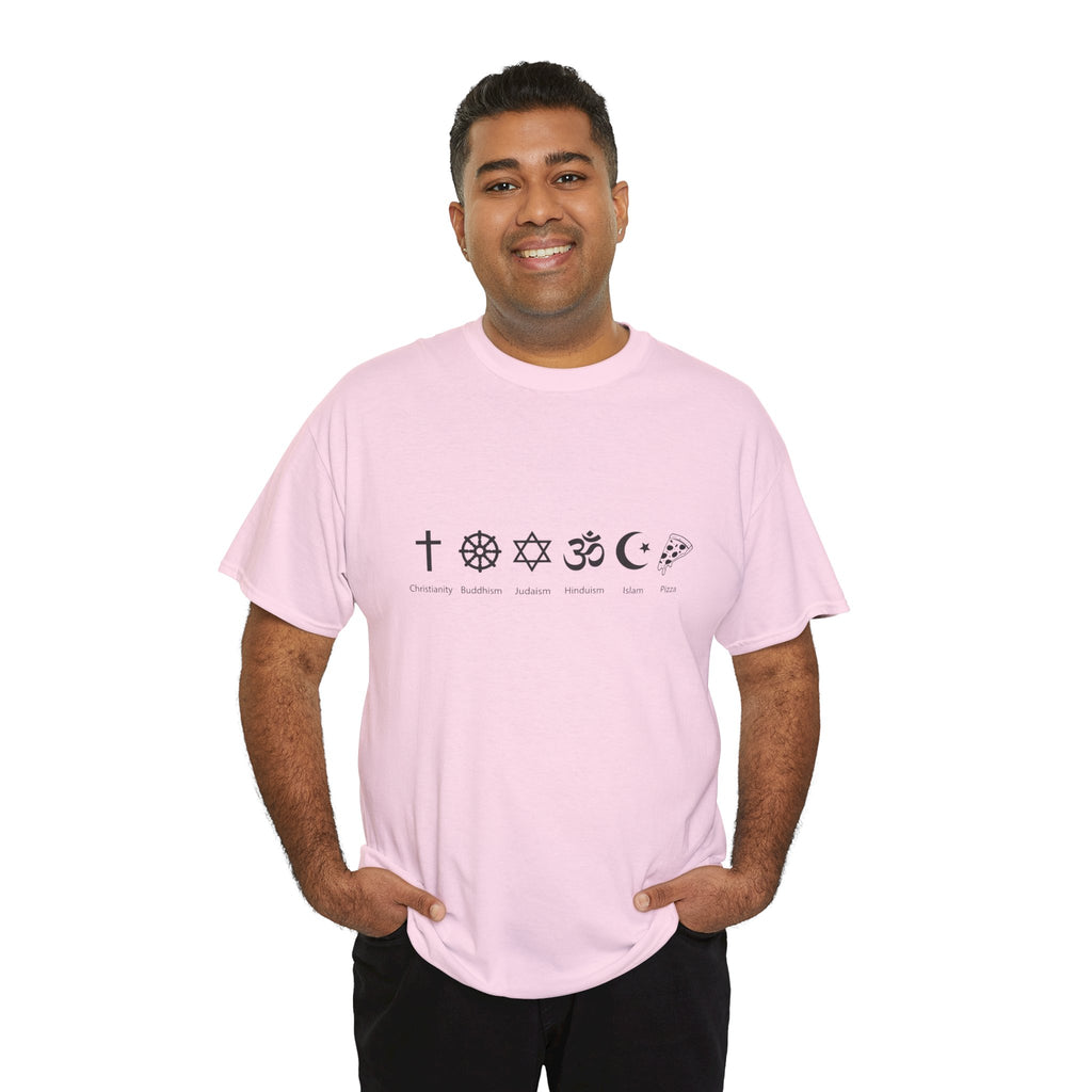 Pizza Is My Religion T-Shirt   I Believe In Pizza Tee