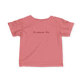 "it's mauve, bro" Minimal Script Baby T-shirt, Infant Tee
