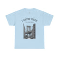 DUMBO Brooklyn Manhattan Bridge T-Shirt  I  I Grew Here You Flew Here Tee