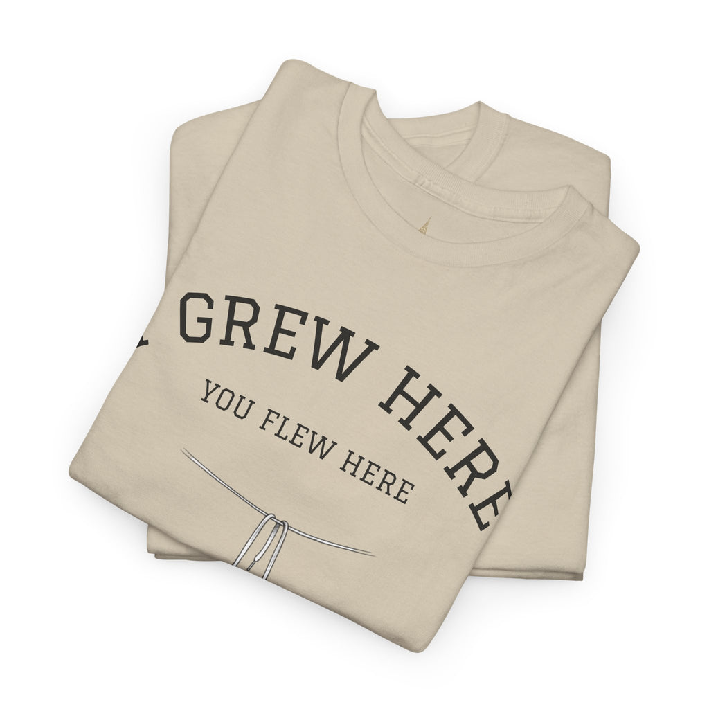 NYC Sneakers I I Grew Here You Flew Here T-Shirt