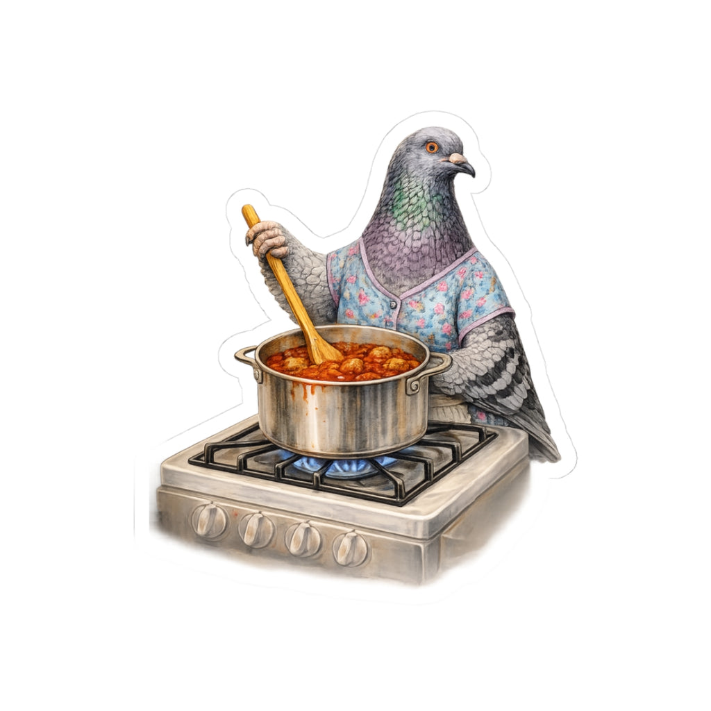 Bensonhurst NYC Pigeon 3" x 3" Sticker