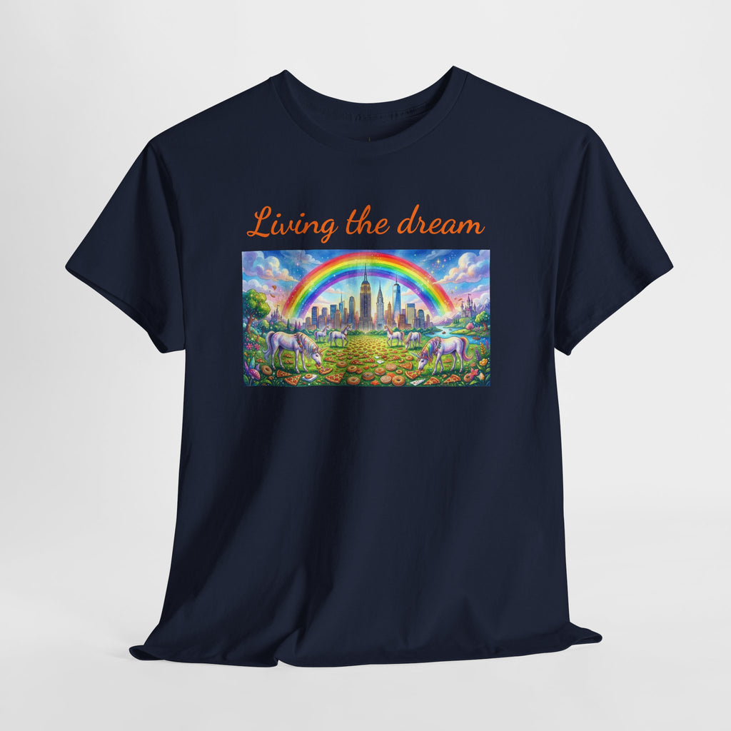 NYC Living The Dream T-Shirt | New York Is a Fairy Tale Tee