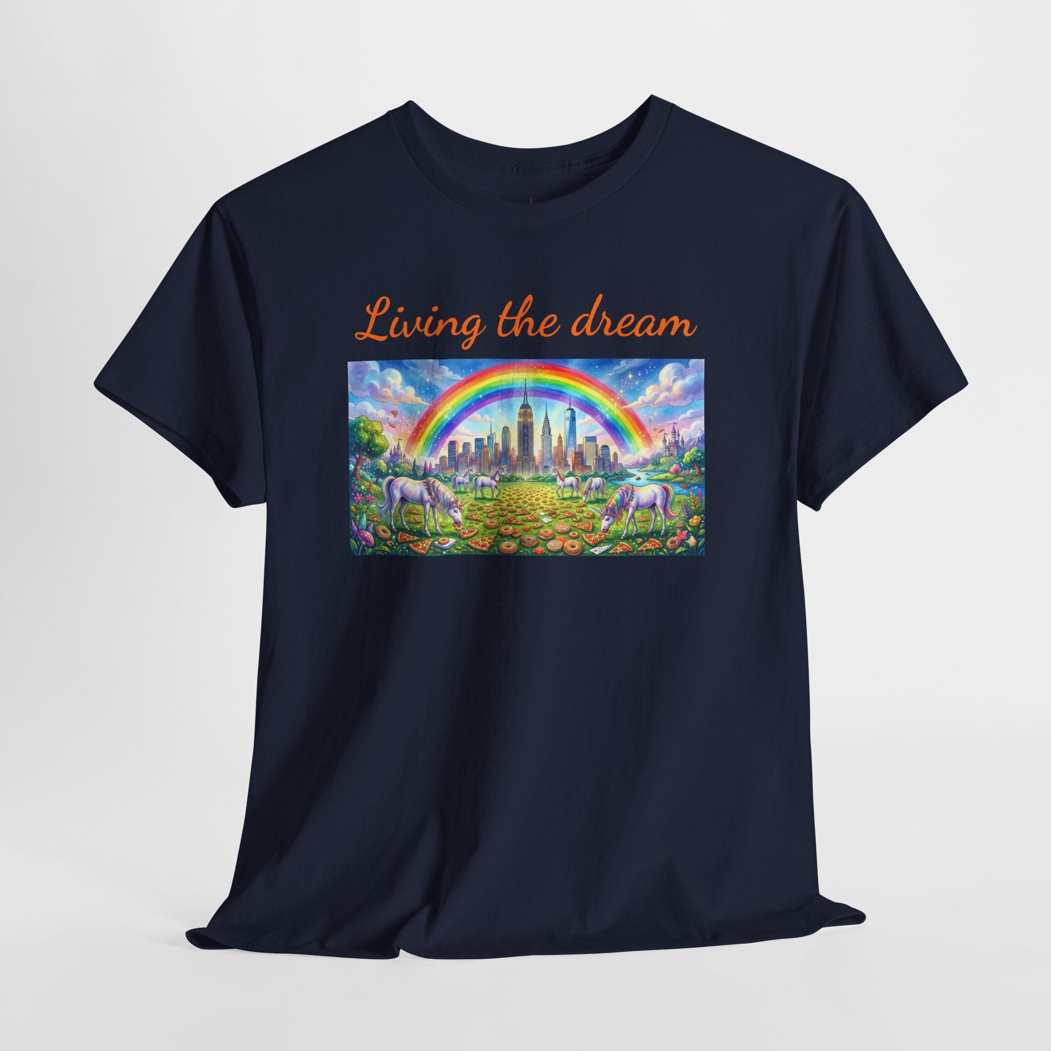 NYC Living The Dream T-Shirt | New York Is a Fairy Tale Tee
