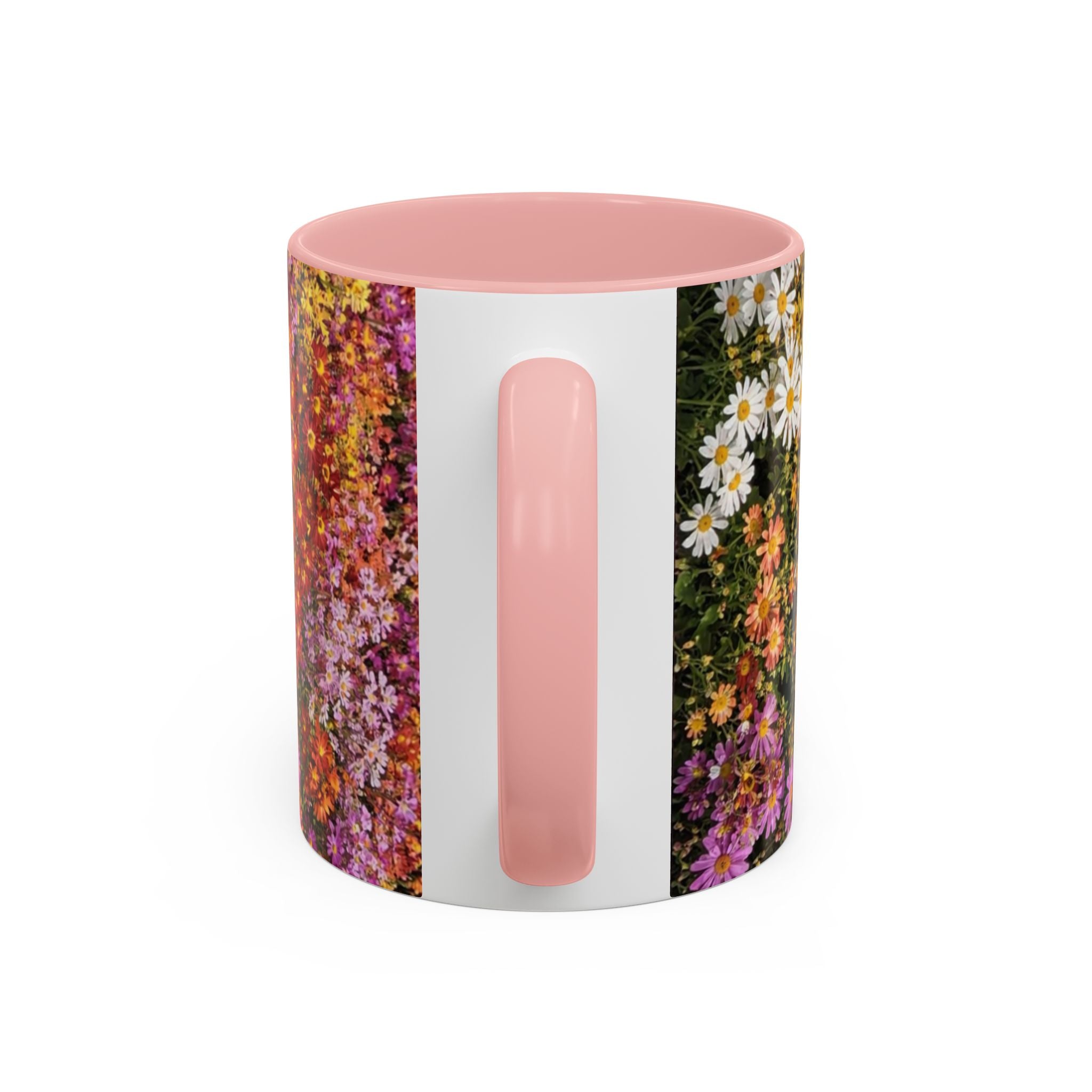 Central Park Korean Chrysanthemum Accent Coffee Mug — Tea Mug 11oz