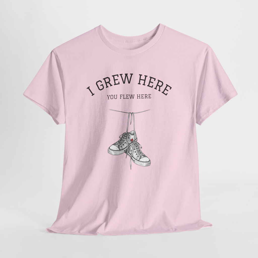 Sneakers Shoefiti Tee  I I Grew Here You Flew Here T-Shirt