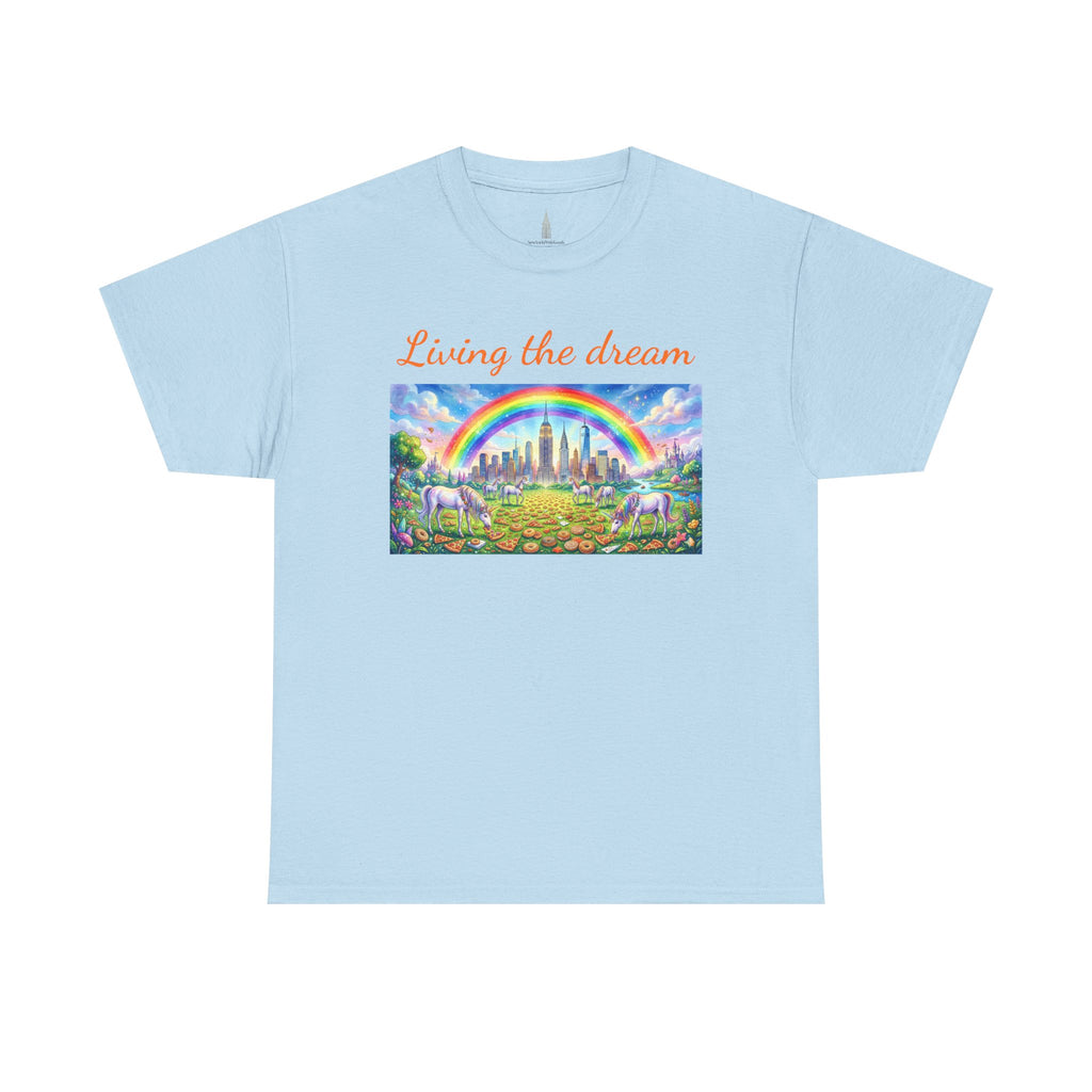NYC Living The Dream T-Shirt | New York Is a Fairy Tale Tee