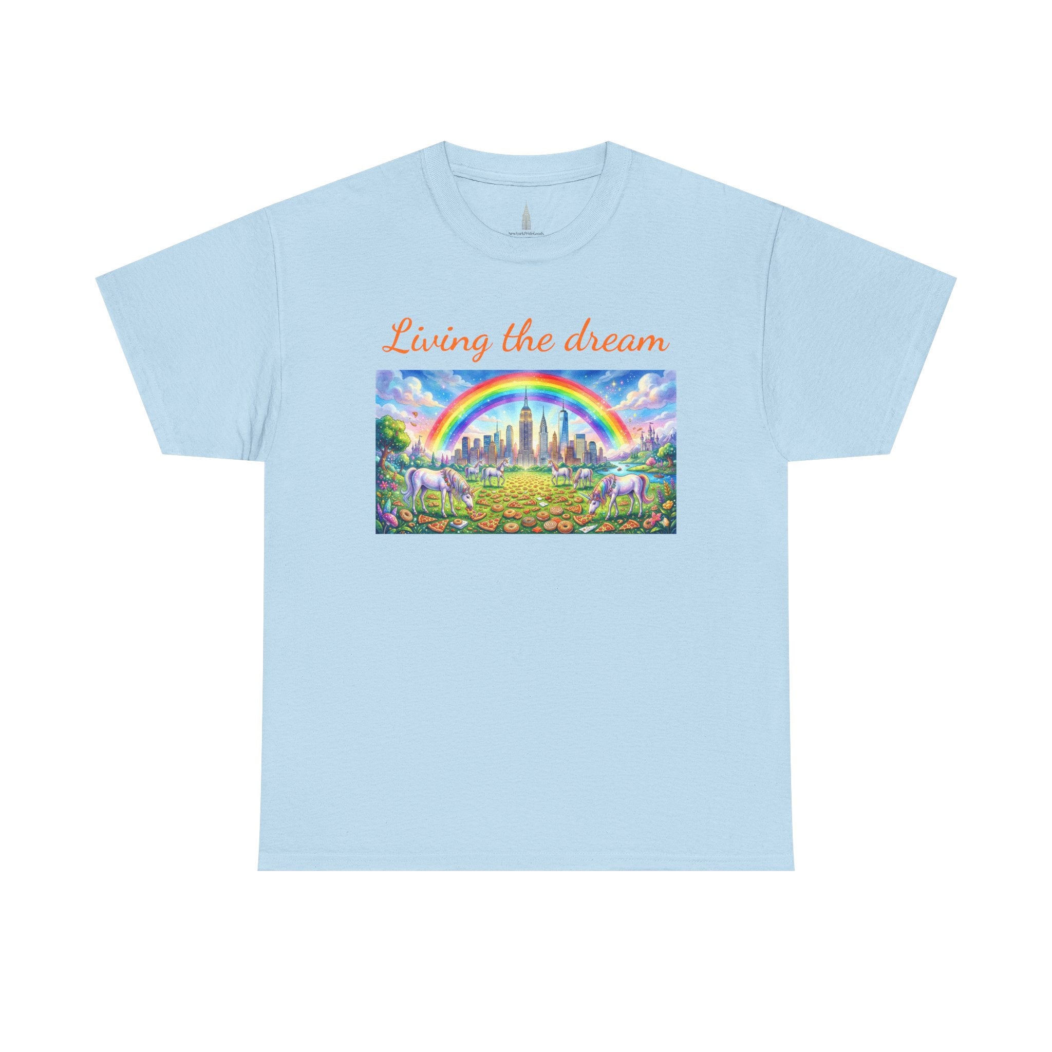 NYC Living The Dream T-Shirt | New York Is a Fairy Tale Tee