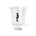 Fearless Girl Shot Glass | 1.5oz Feminist Glass Shooter