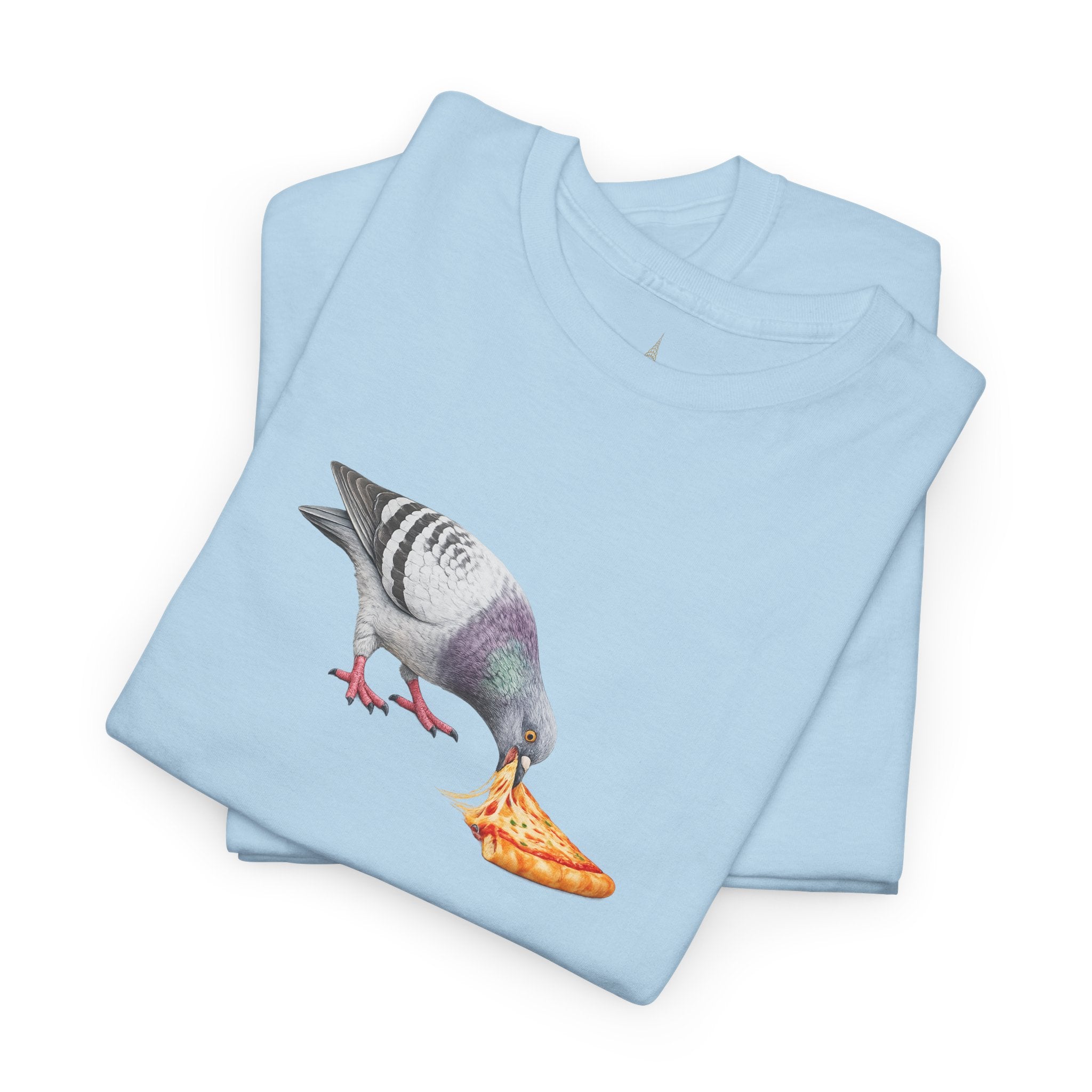 Customizable Little Italy NYC Pigeon T-Shirt | New York Pizza Lover Tee