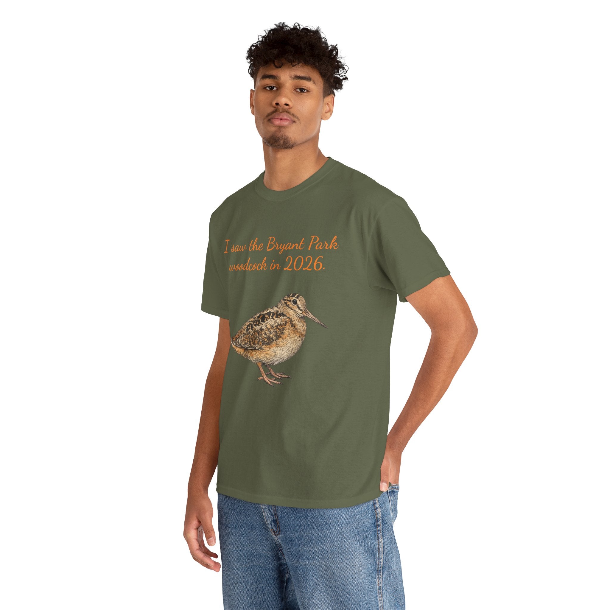 Bryant Park American Woodcock T-Shirt   NYC Gift Tee