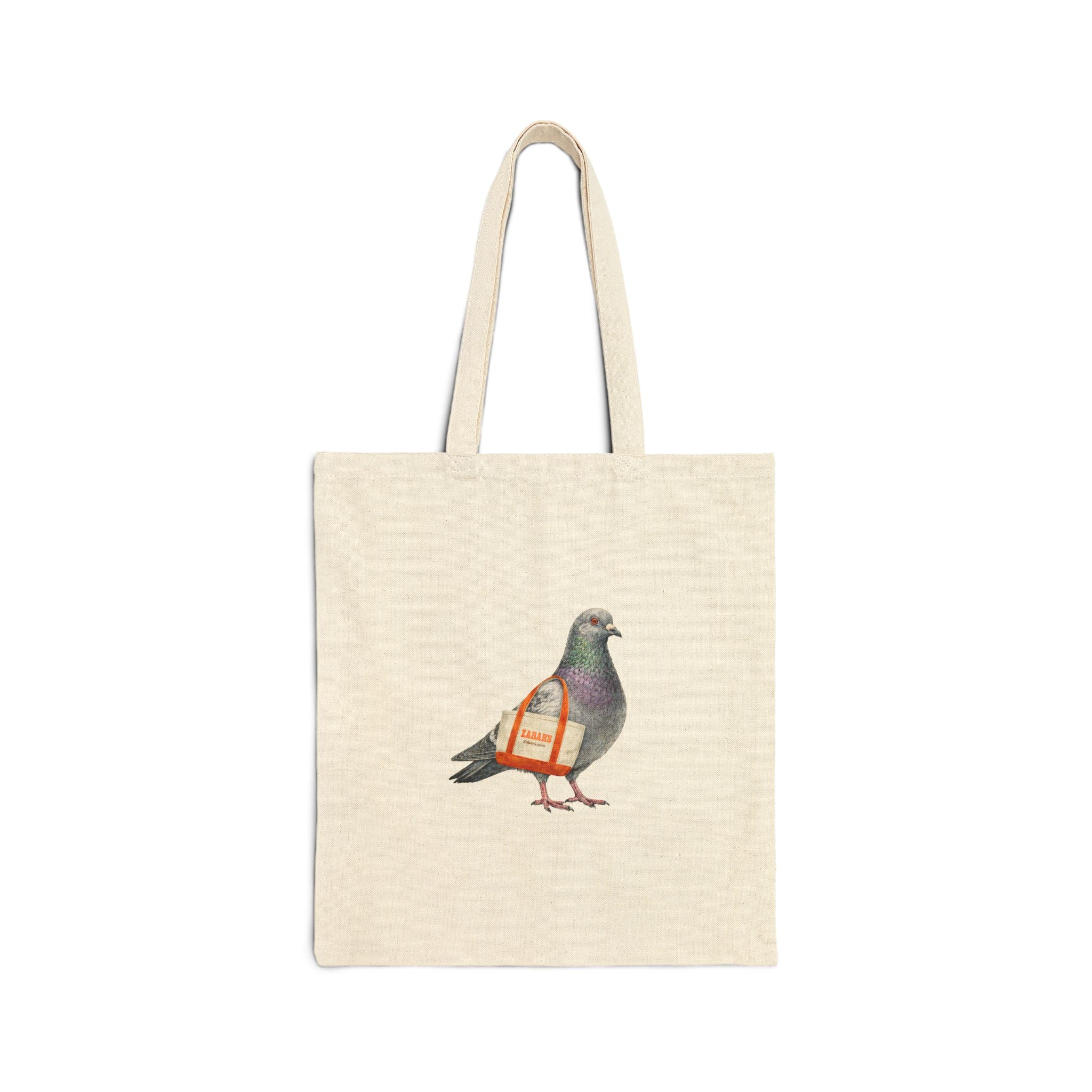 Customizable Upper West Side NYC Pigeon Subway Tote Bag | The New Yorker UWS Bird Lovers Grocery Tote