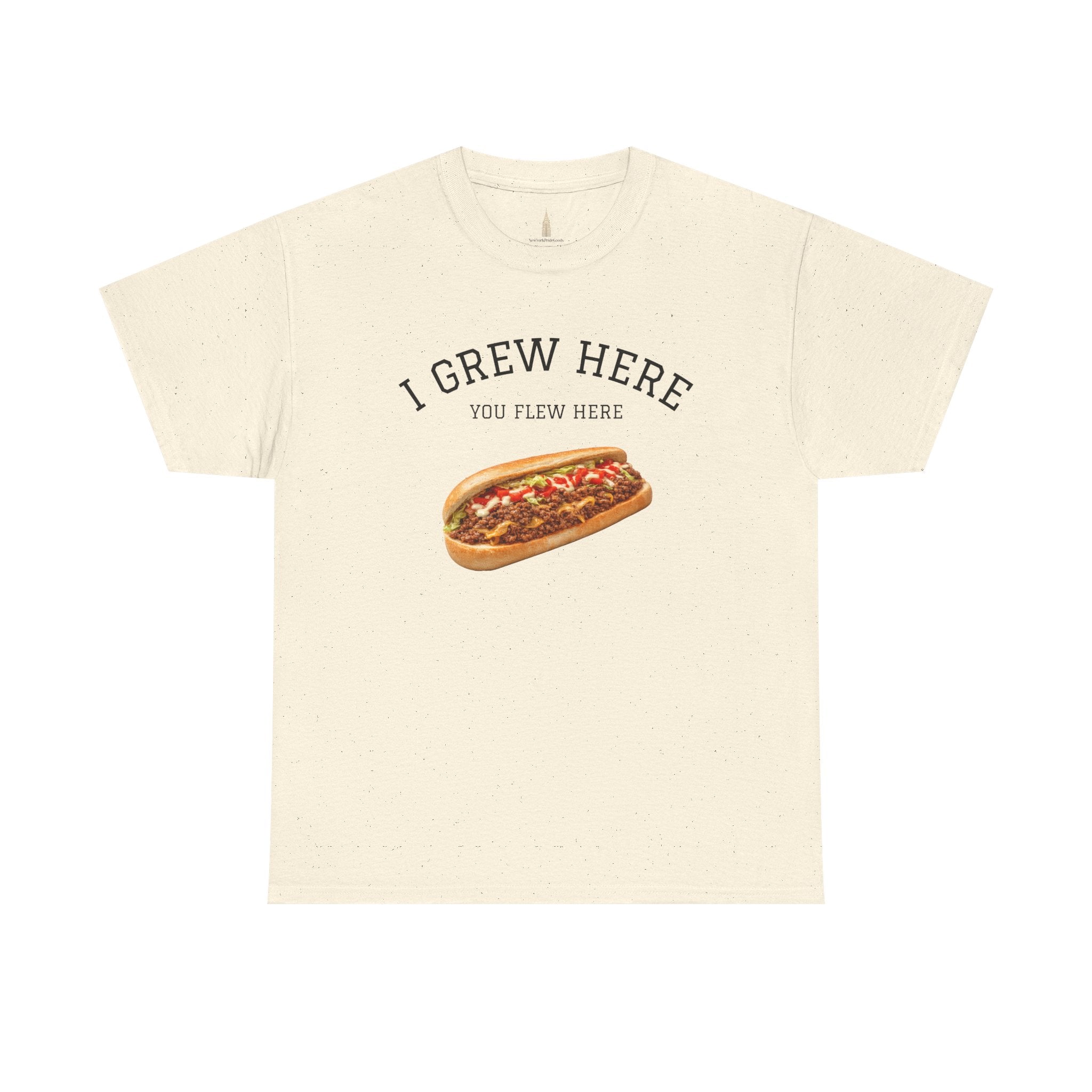 Chopped Cheese T-Shirt | I Grew Here You Flew Here New York City Bodega Food Tee