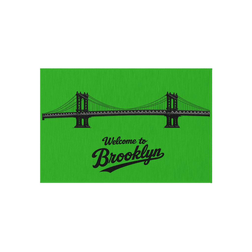 Welcome to Brooklyn Doormat | Manhattan Bridge Welcome Mat