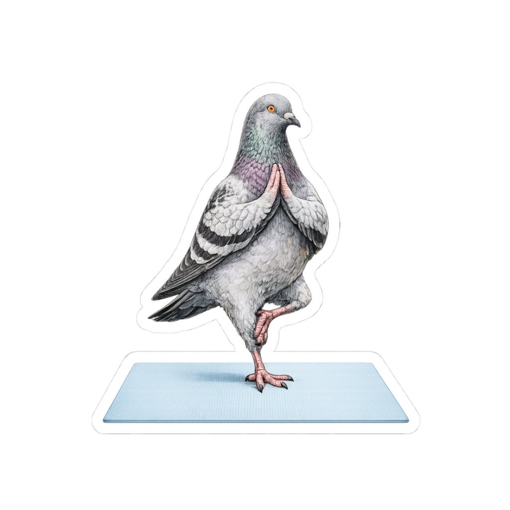 Central Park NYC Pigeon 3" x 3" Sticker