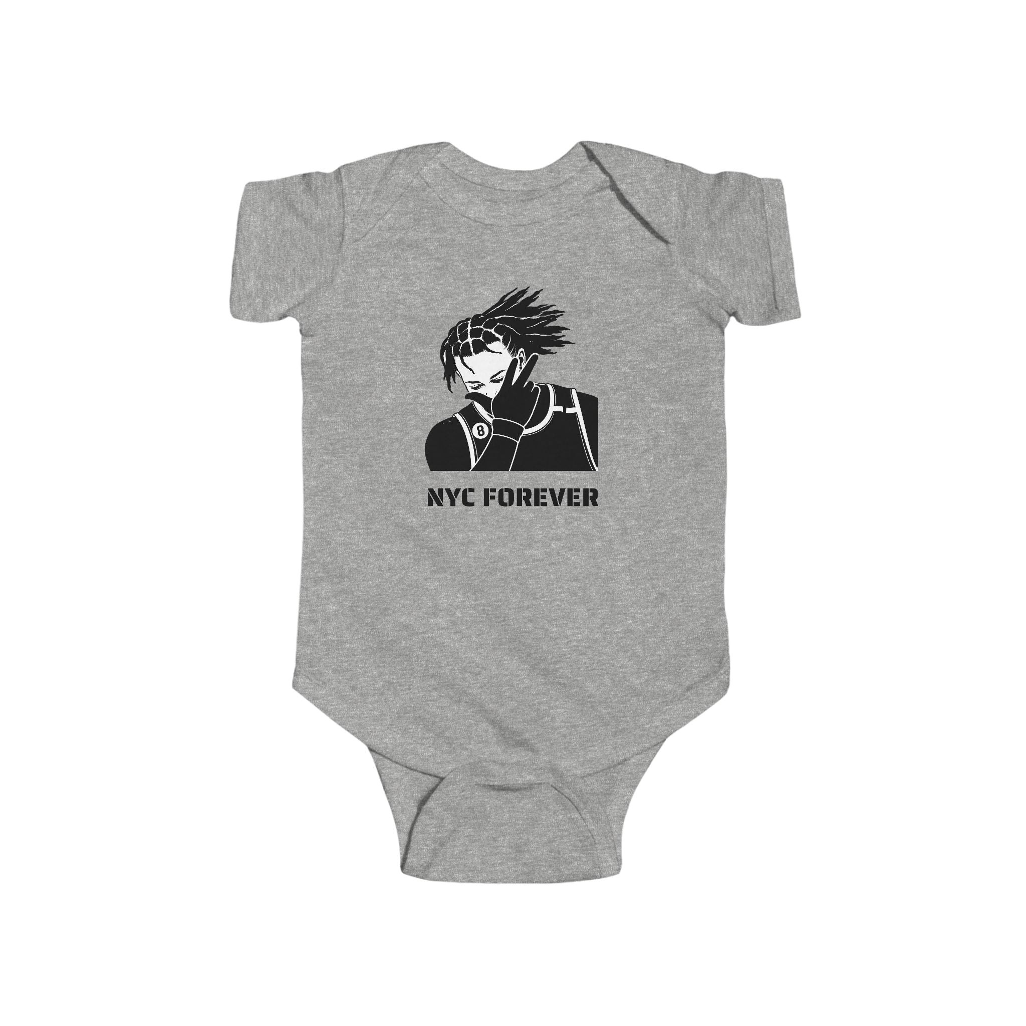 Jalen Brunson NYC Infant Bodysuit | New York City Baby Onesie