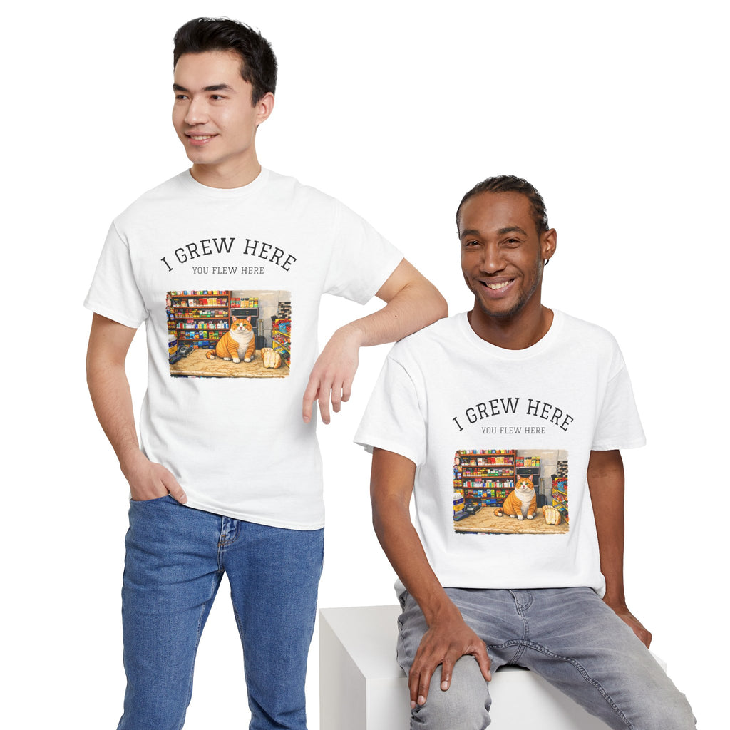 Bodega Cat T-Shirt | I Grew Here You Flew Here NYC Tee