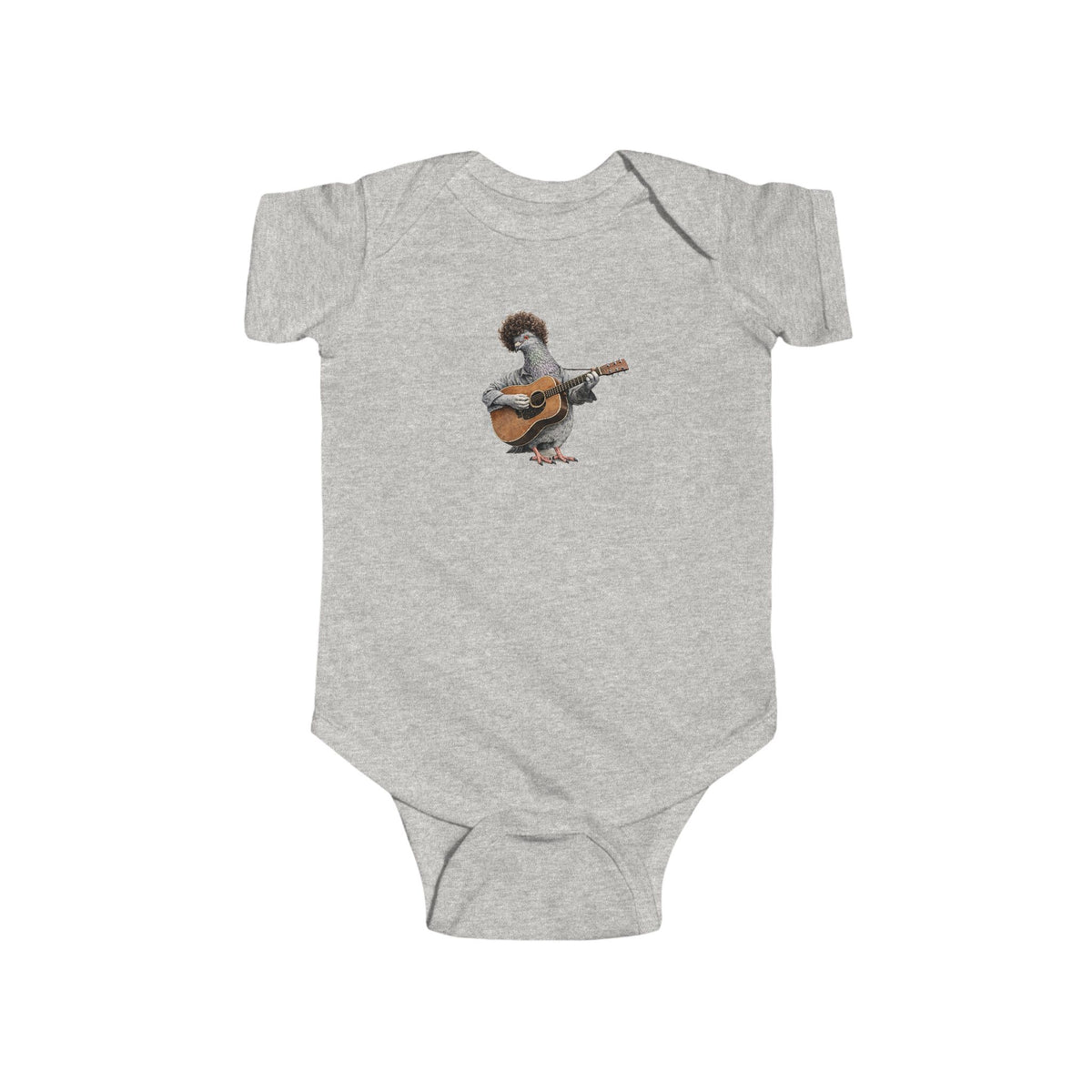 Customizable Greenwich Village NYC Pigeon Baby Onesie | New Yorker Reveal Infant Bodysuit