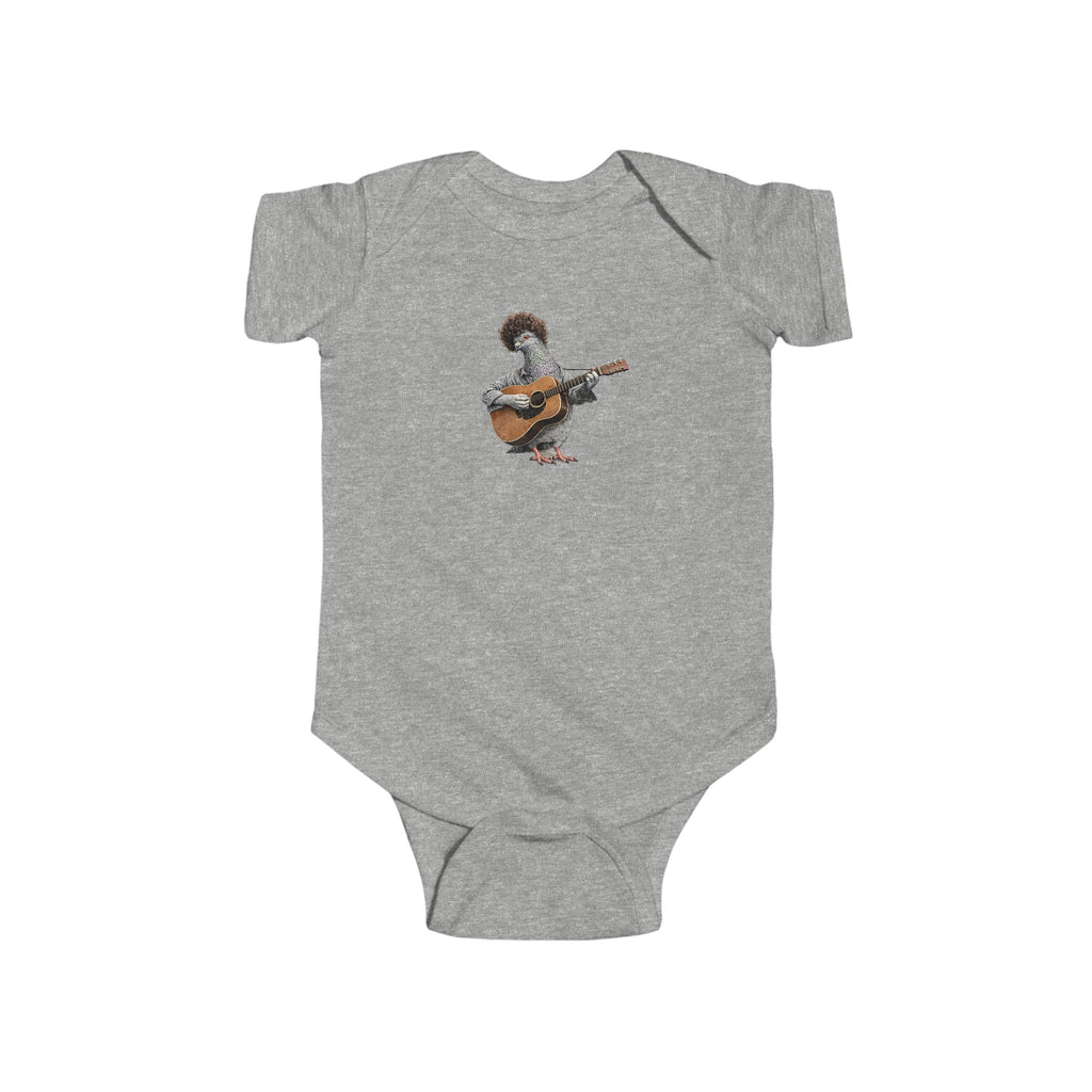 Customizable Greenwich Village NYC Pigeon Baby Onesie | New Yorker Reveal Infant Bodysuit
