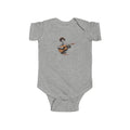 Customizable Greenwich Village NYC Pigeon Baby Onesie | New Yorker Reveal Infant Bodysuit