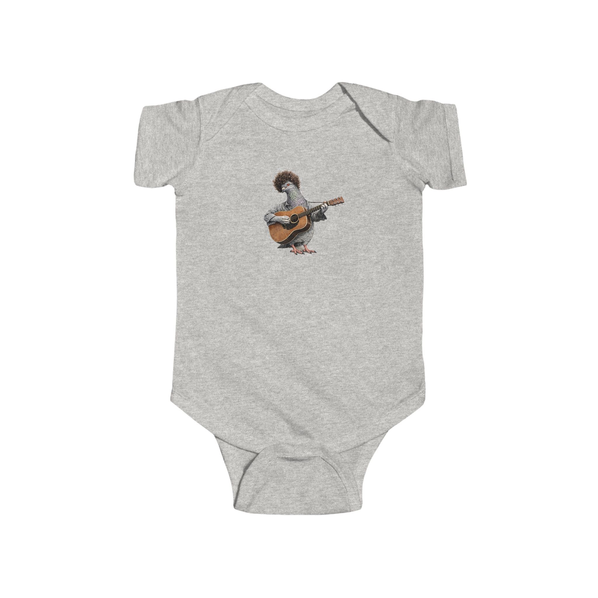Customizable Greenwich Village NYC Pigeon Baby Onesie | New Yorker Reveal Infant Bodysuit