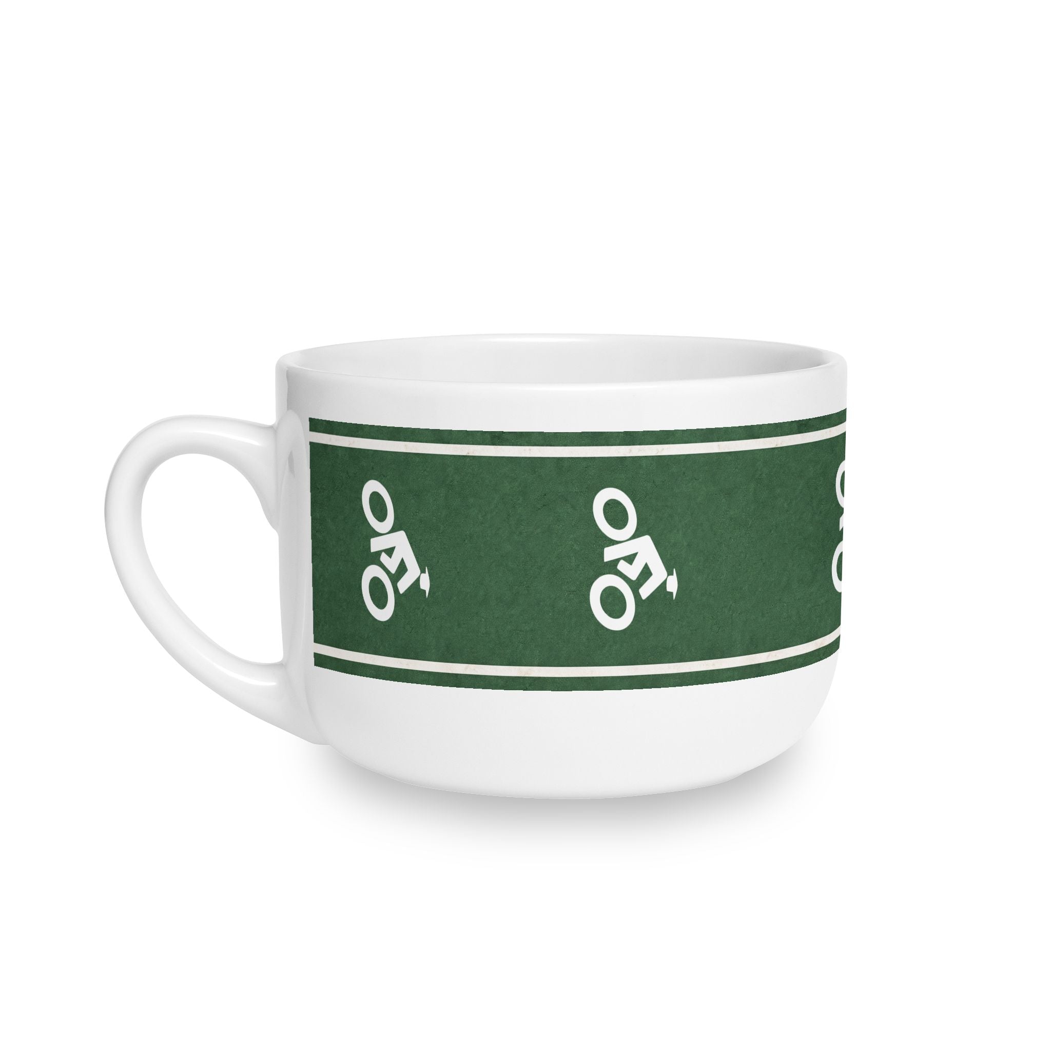 NYC Bike Lane 25oz Ceramic Soup Bowl