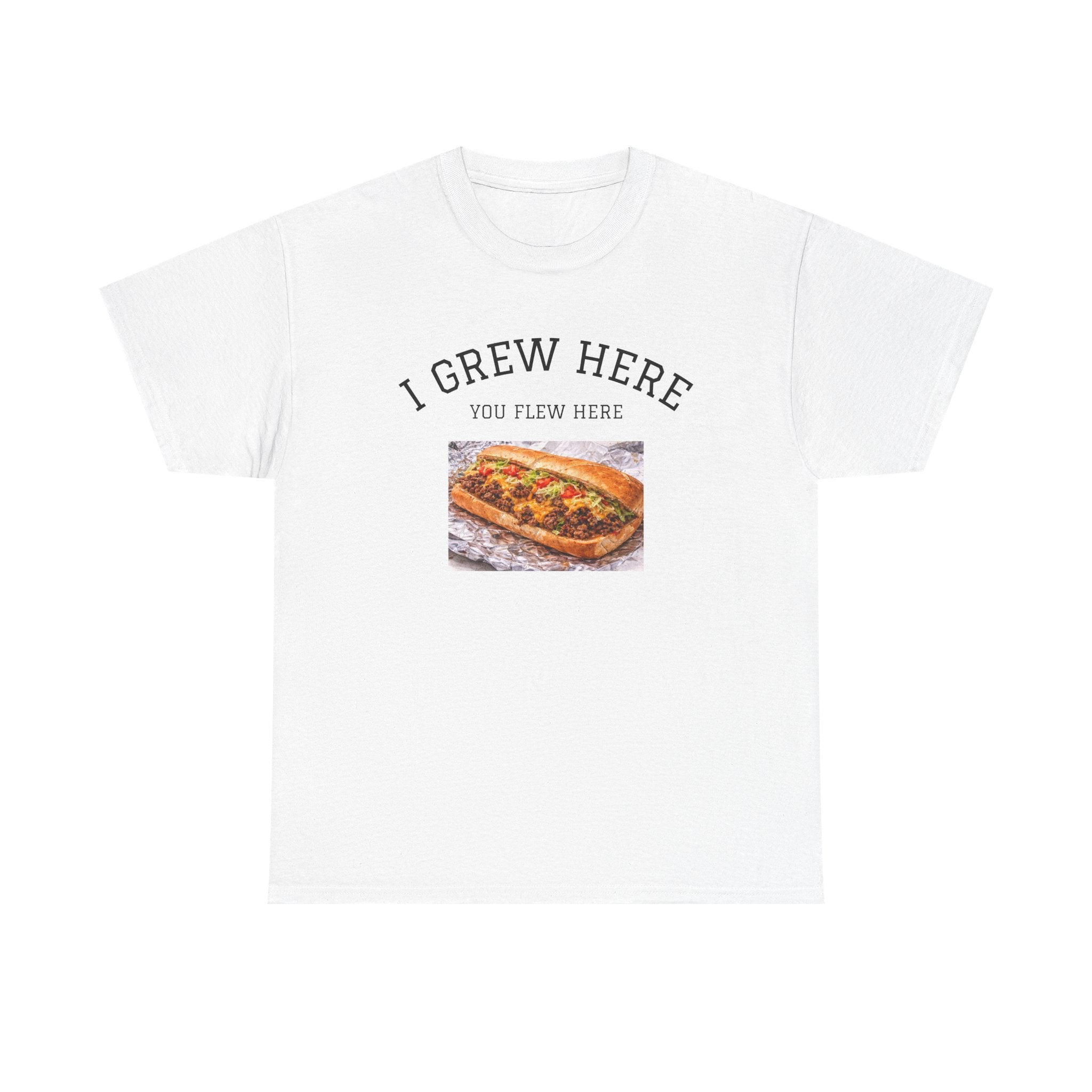 Chopped Cheese T-Shirt | I Grew Here You Flew Here New York City Bodega Food Tee