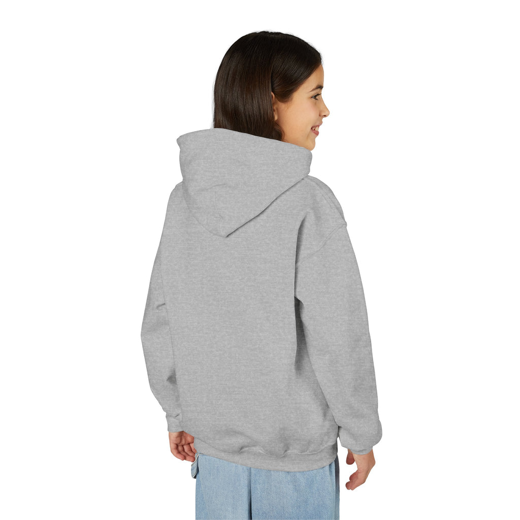 Fearless Girl NYC Kids   Feminist Girl Power New York Childrens Hooded Sweatshirt