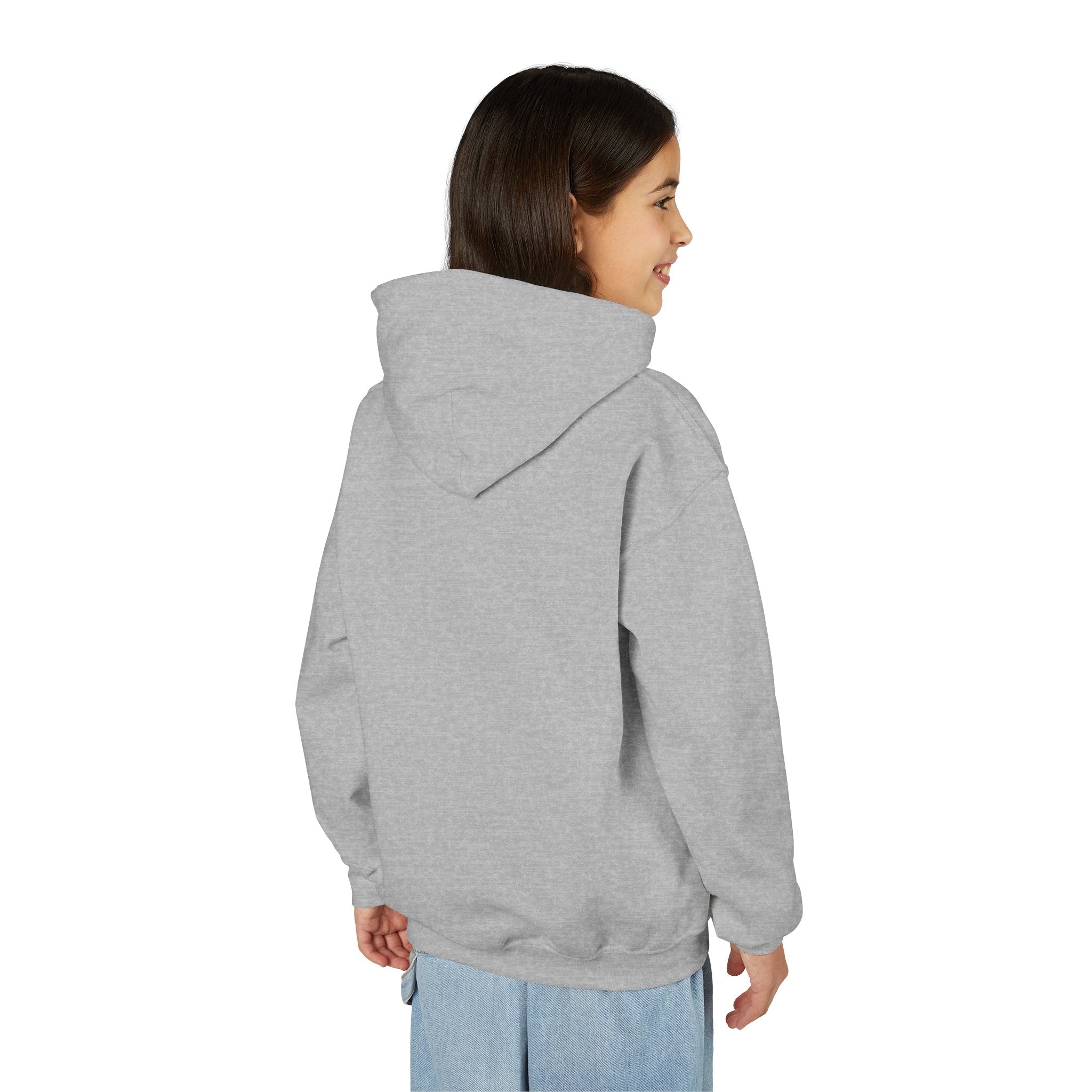 Fearless Girl NYC Kids   Feminist Girl Power New York Childrens Hooded Sweatshirt