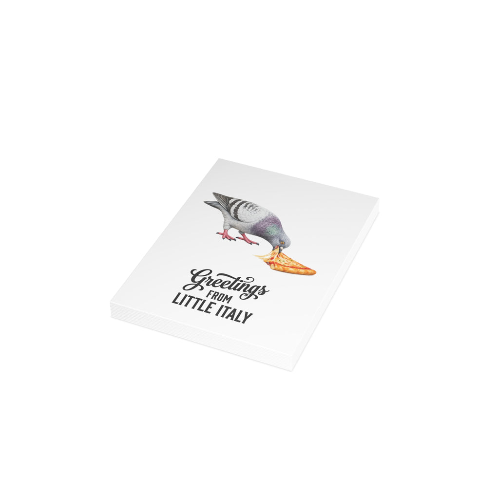 Little Italy NYC Pigeon Postcard Bundle (envelopes included)