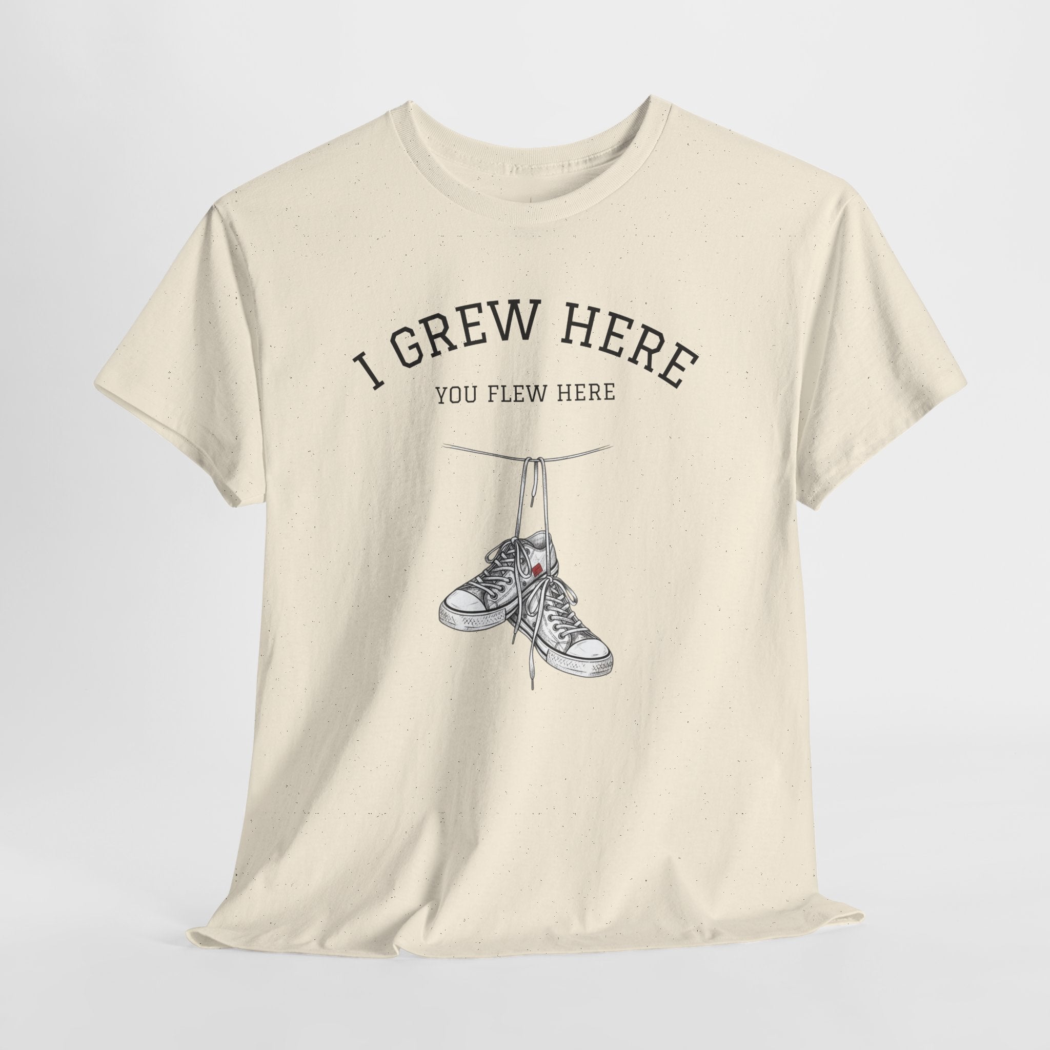 NYC Sneakers I I Grew Here You Flew Here T-Shirt