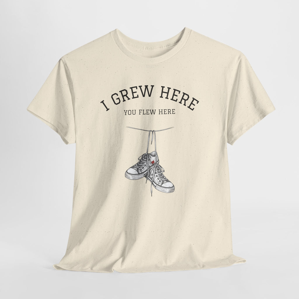Sneakers Shoefiti Tee  I I Grew Here You Flew Here T-Shirt