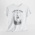 New York City Skyline Shoefiti T-Shirt | NYC Gift I Grew Here You Flew Here Tee