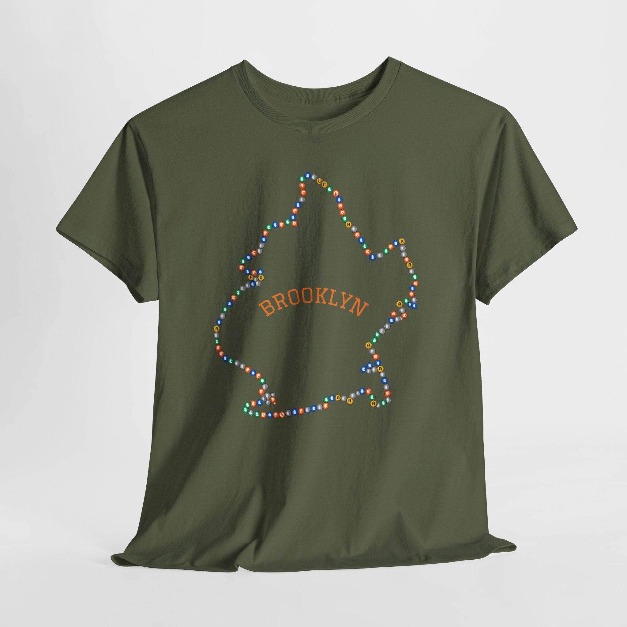 Brooklyn Map T-Shirt | Subway Signs Tee