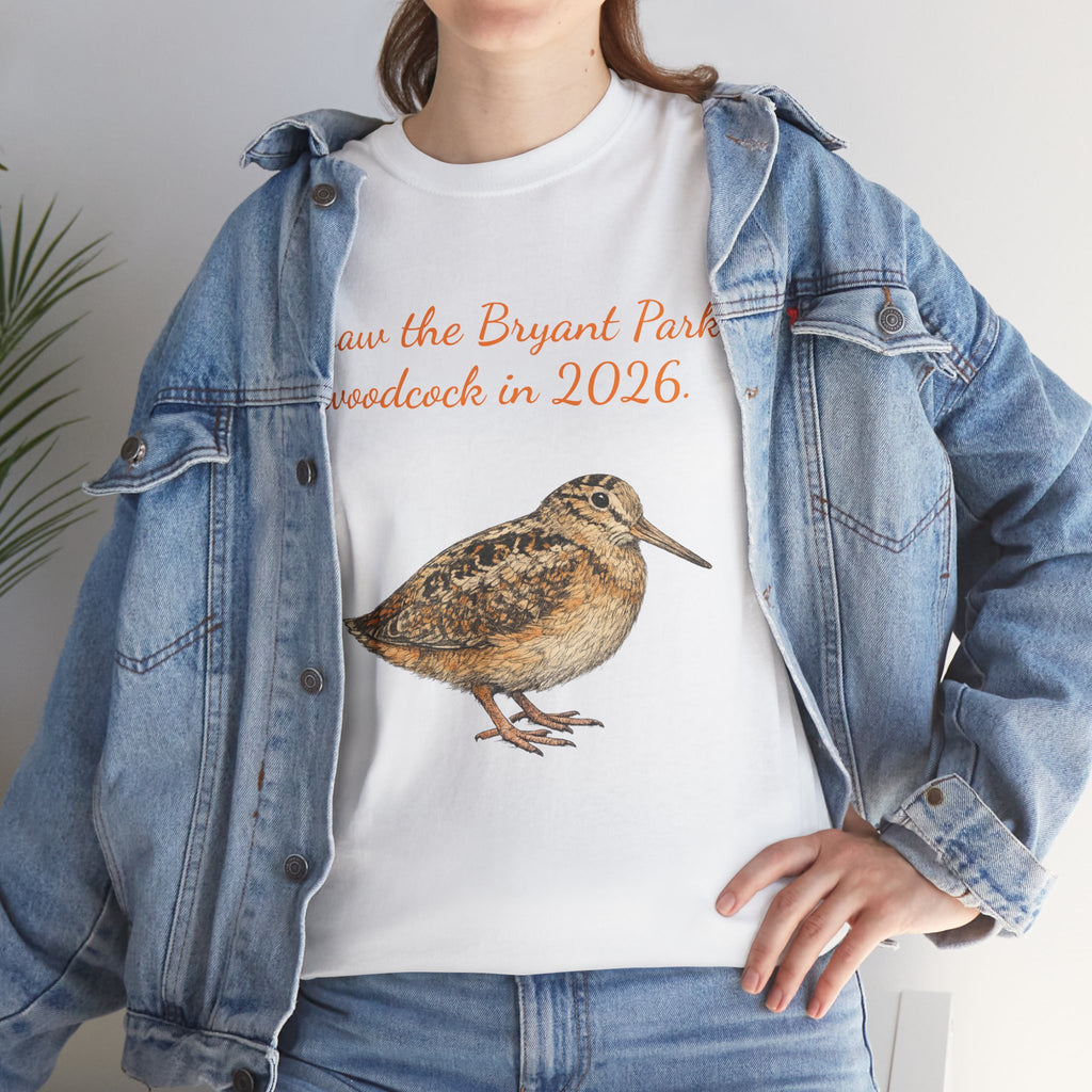 Bryant Park American Woodcock T-Shirt   NYC Gift Tee
