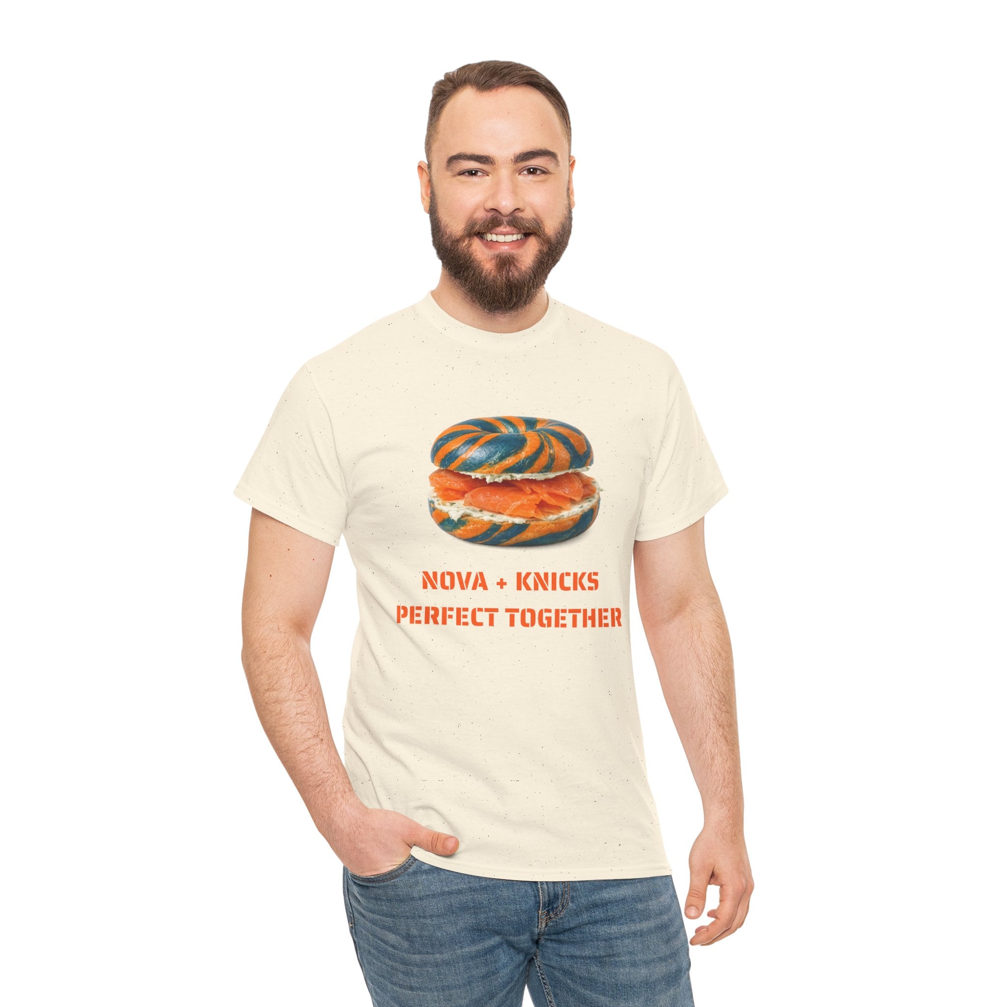 Nova Knicks Tee | New York Basketball Bagel T-Shirt