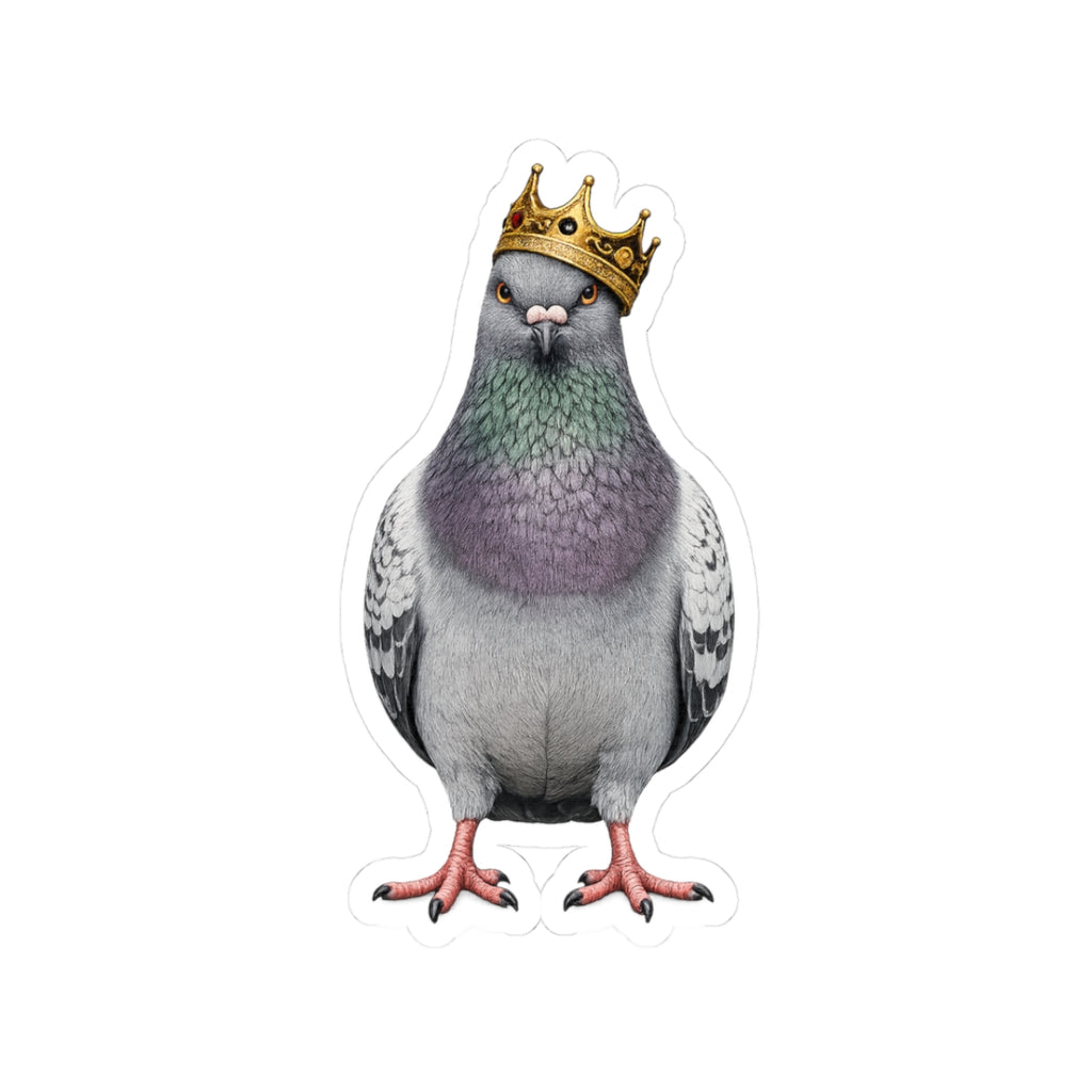 Bed-Stuy NYC Pigeon 3" x 3" Sticker
