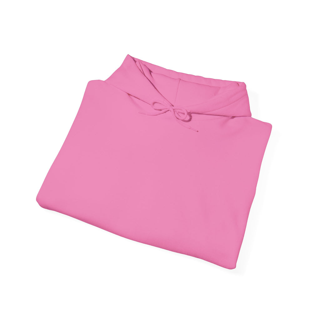 Woodmere Girl Hoodie – Retro Pink Wave Back Print Hooded Sweatshirt
