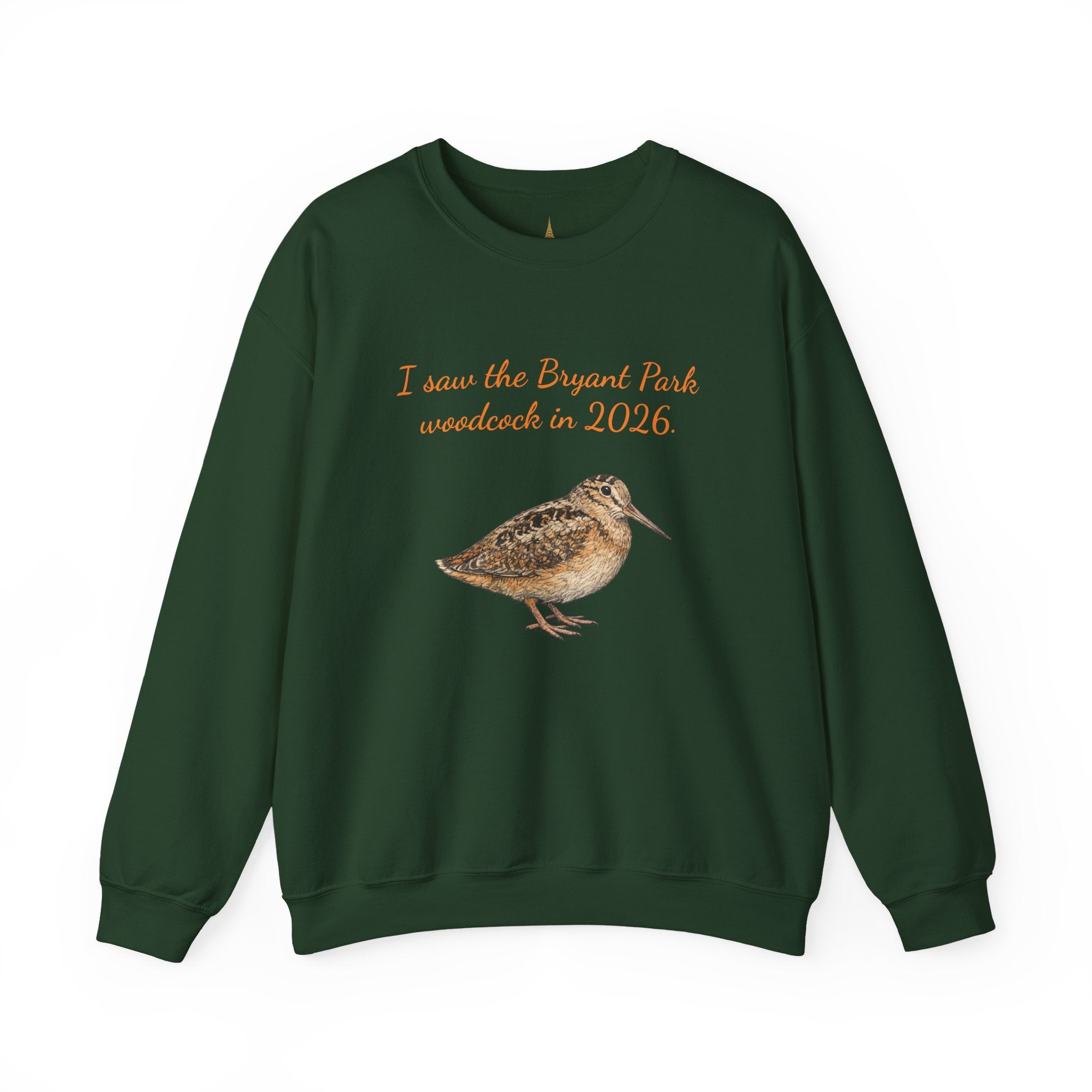 Bryant Park American Woodcock Sweatshirt | NYC Bird Lover Sweater