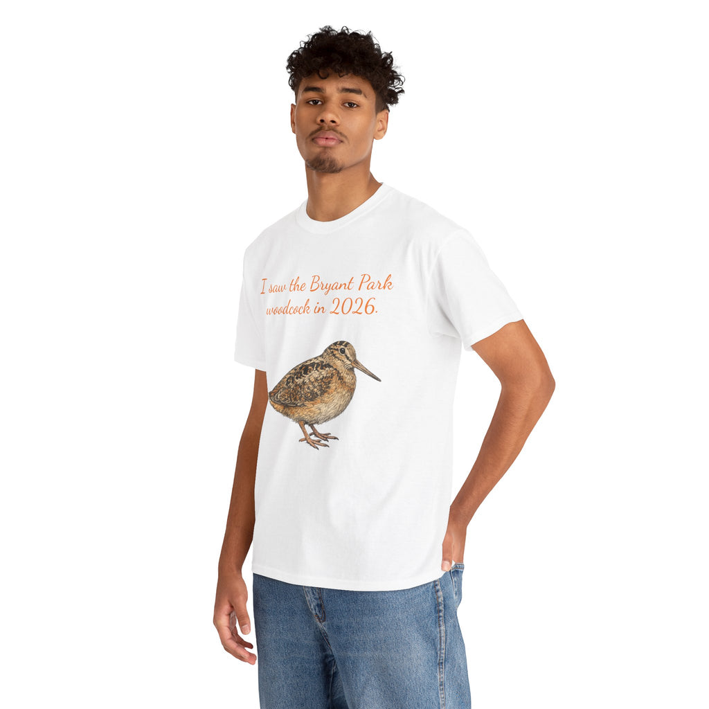 Bryant Park American Woodcock T-Shirt   NYC Gift Tee