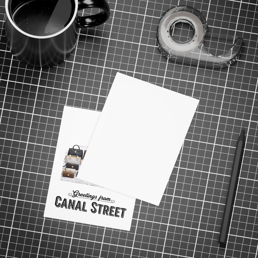 Canal Street NYC Pigeon Postcard Bundle (envelopes included)