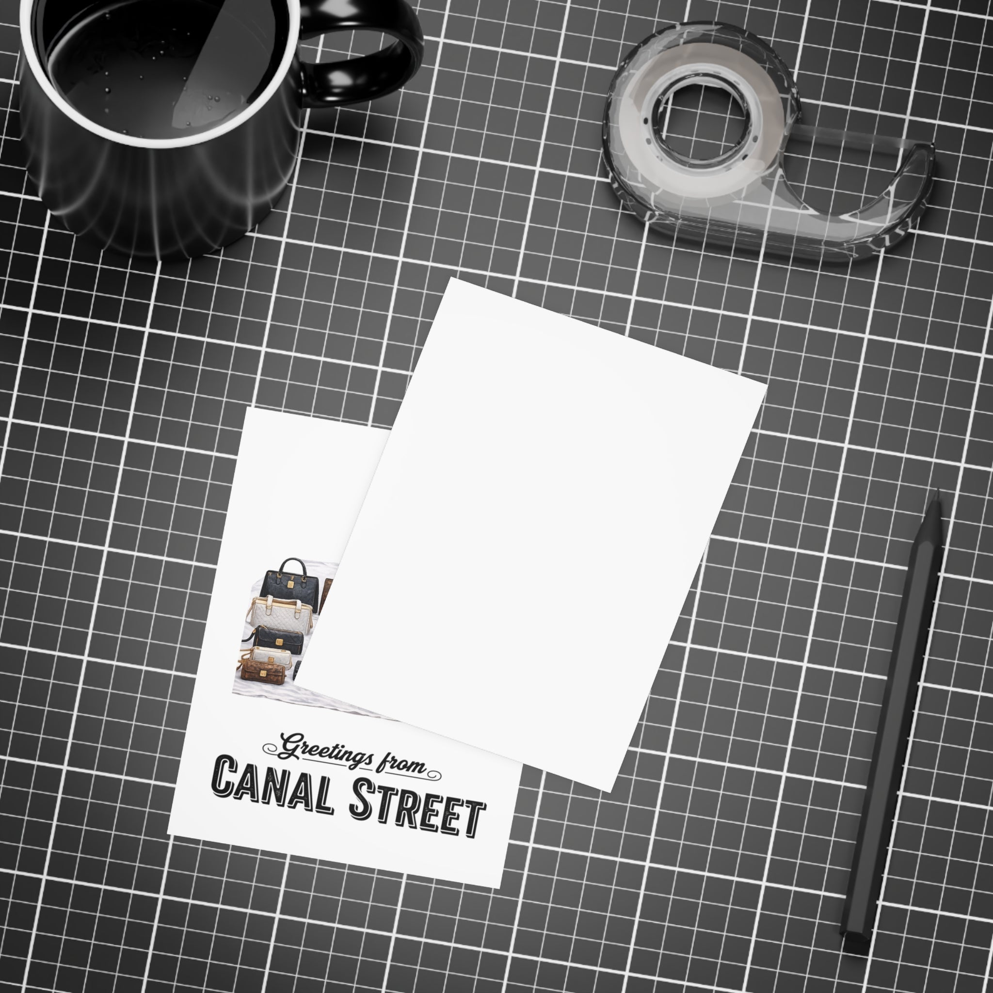 Canal Street NYC Pigeon Postcard Bundle (envelopes included)