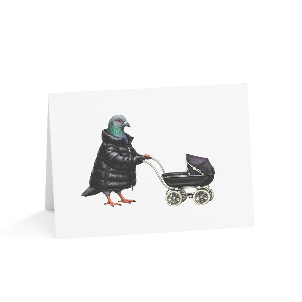Park Slope NYC Pigeon Mother's Day Greeting Cards | Mother's Day Card