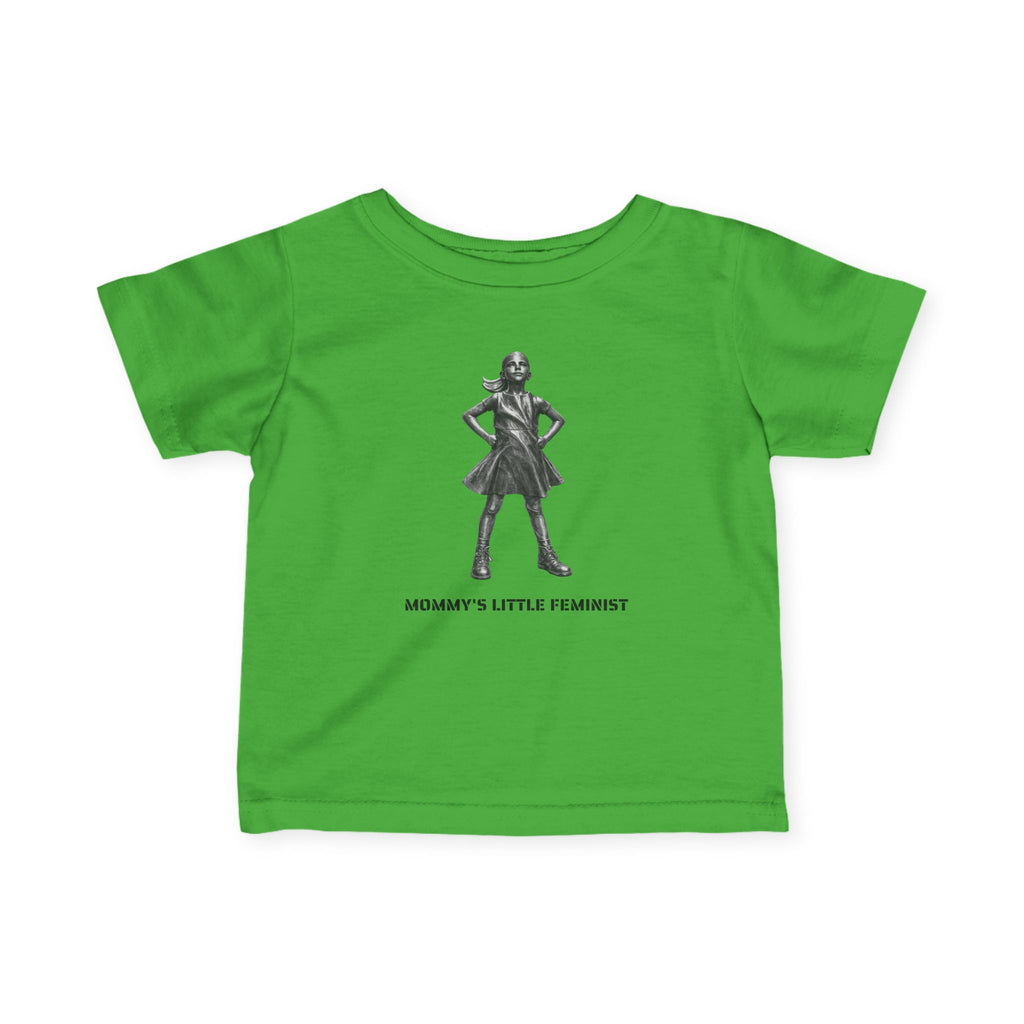 Mommy's Little Feminist Infant NYC Kids Tee | Fearless Girl Baby Shirt, Feminist Statement Childrens T-Shirt