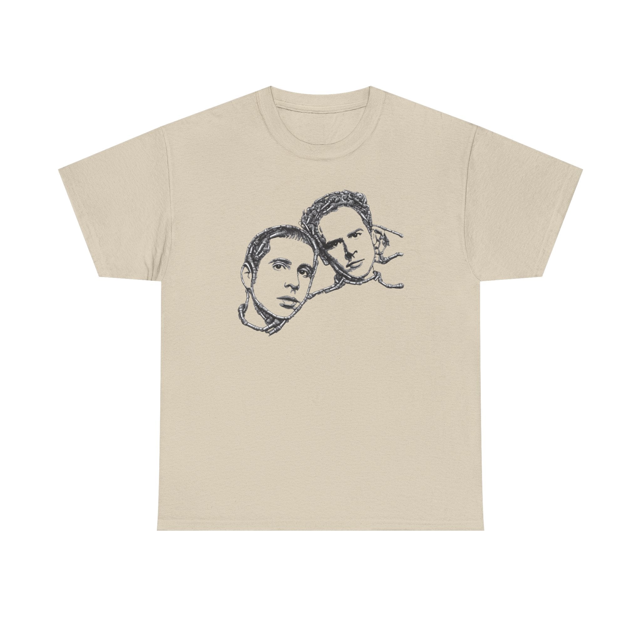 Microphone Simon and Garfunkel T-Shirt    NYC Music Paul Simon Art Garfunkel Tee