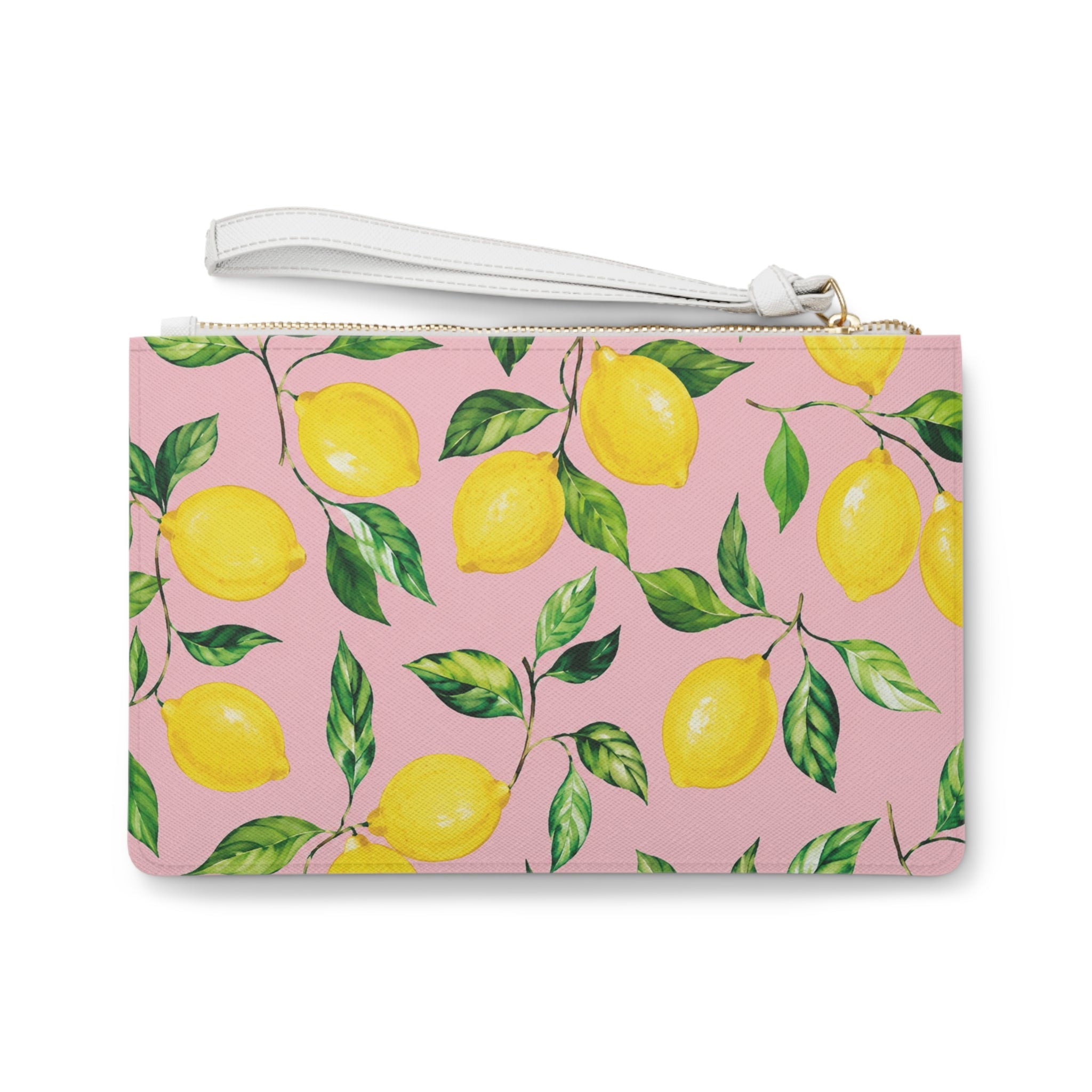 Little Italy Amalfi Pink with Lemons Clutch