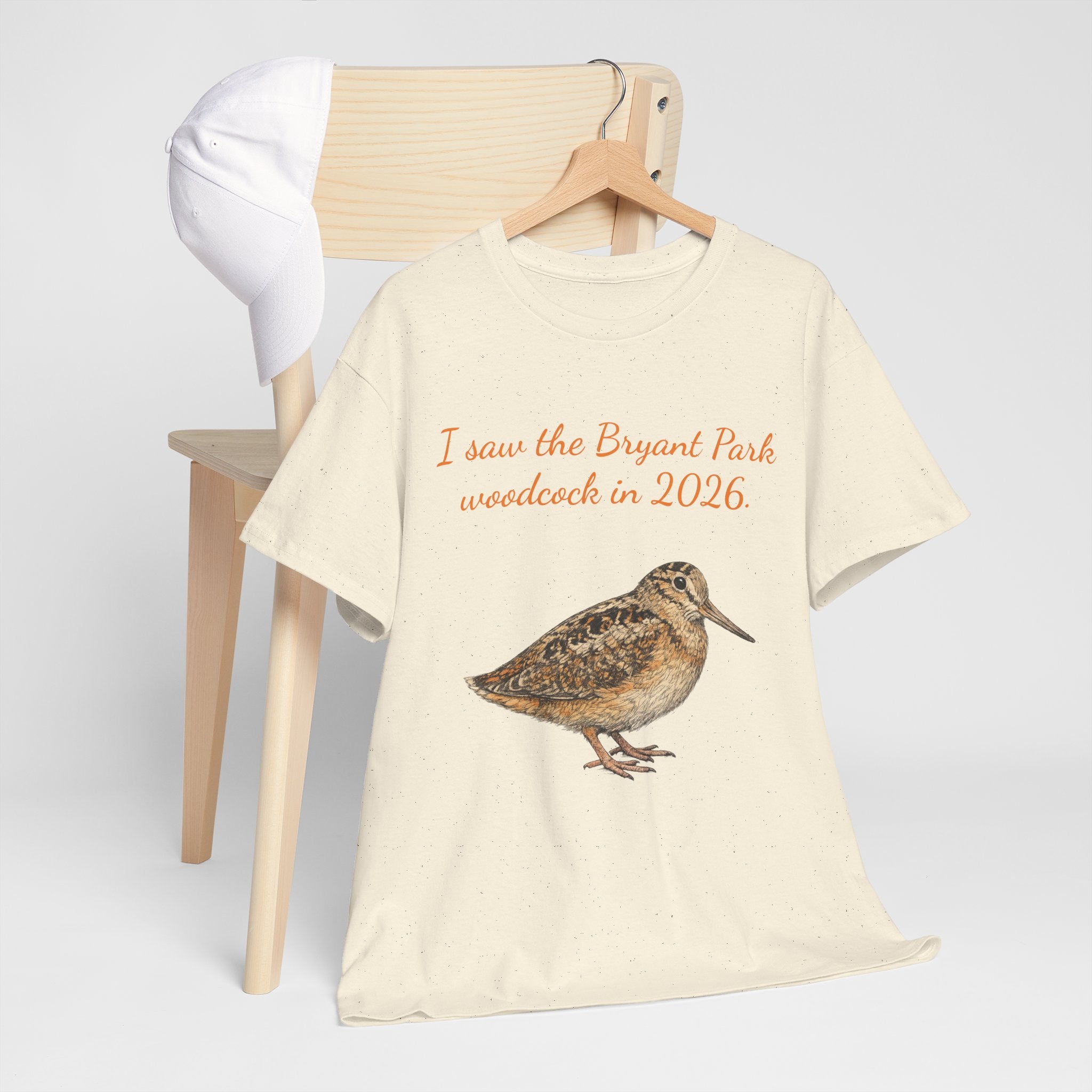 Bryant Park American Woodcock T-Shirt   NYC Gift Tee